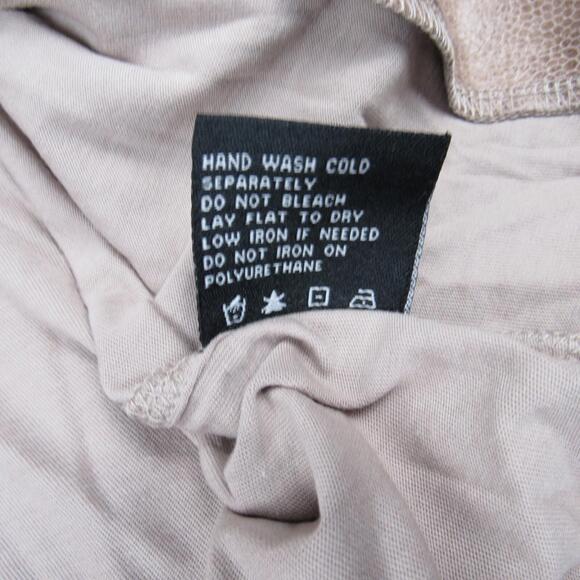 G By Giuliana Women's Beige Snake Print Open Front Waterfall Cardigan Sweater 2X - Picture 5 of 8